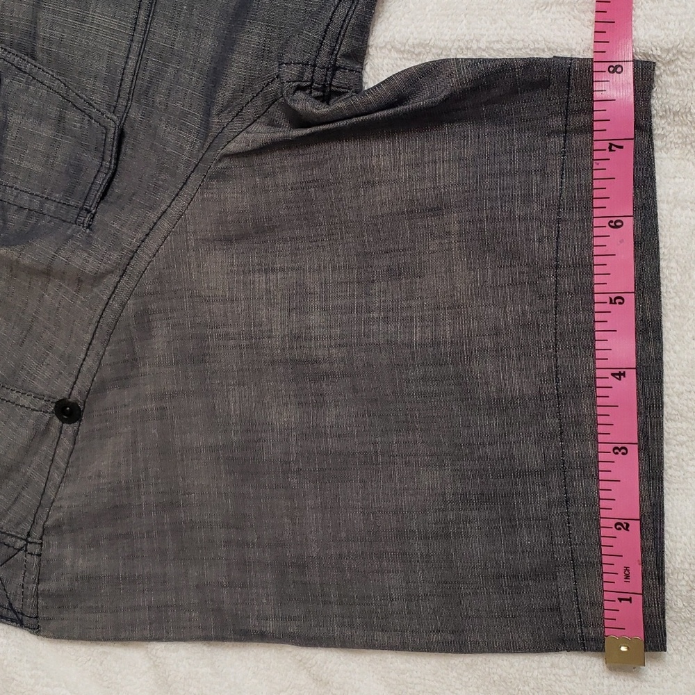 Sean John Tailored Fit Blue Grey 100 % Cotton, Short sleeves NWT Size XL - Picture 13 of 14